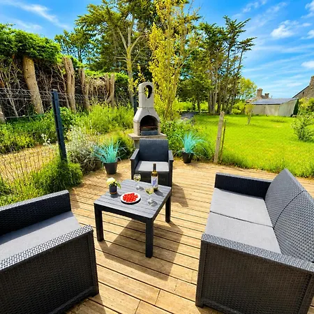 La Du Bord'du'raz - Terrasse & Parking Montfarville
